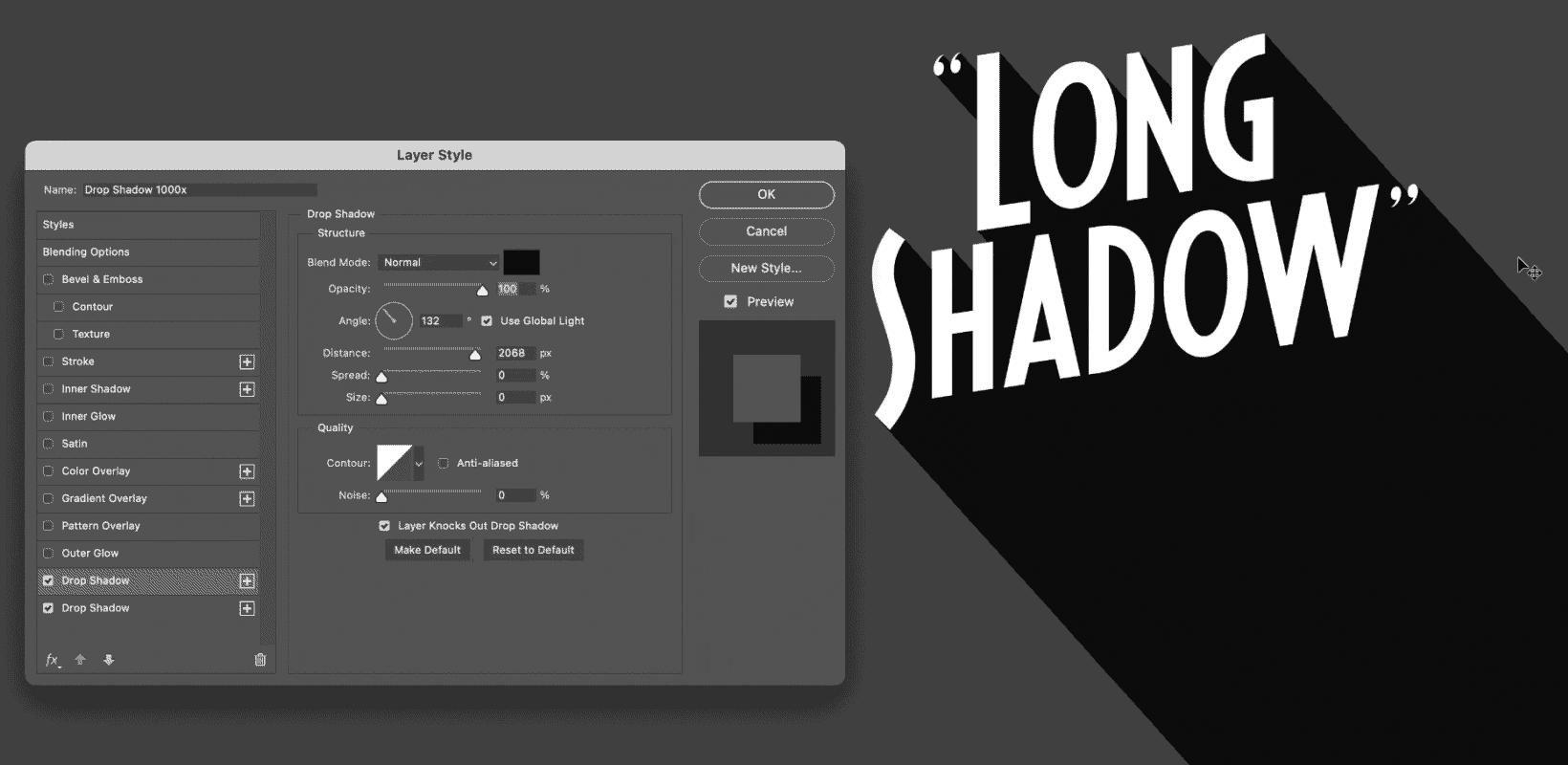 Long Shadow Action