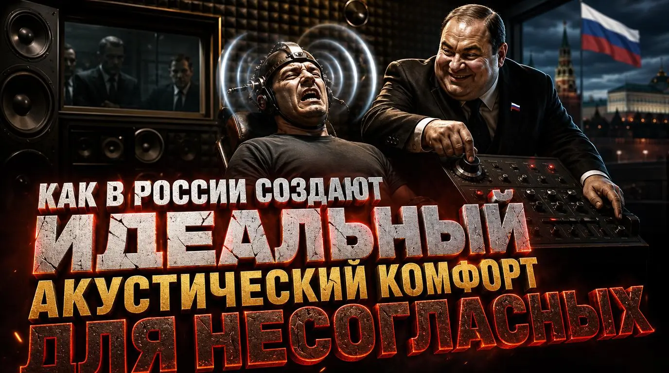 Информационная тишина: как в России создают идеальный акустический комфорт для несогласных