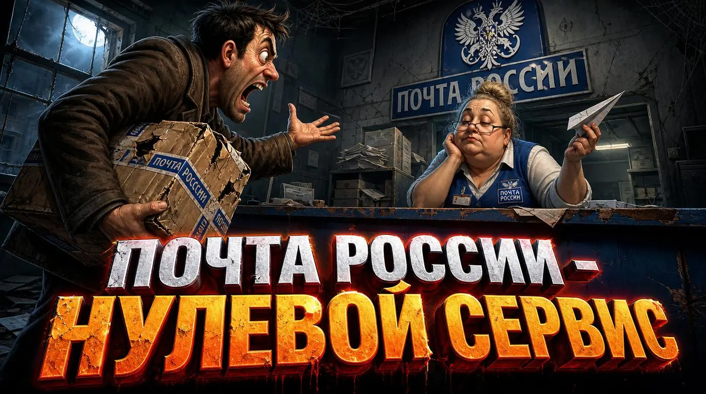 Почта России — отправить посылку в один конец